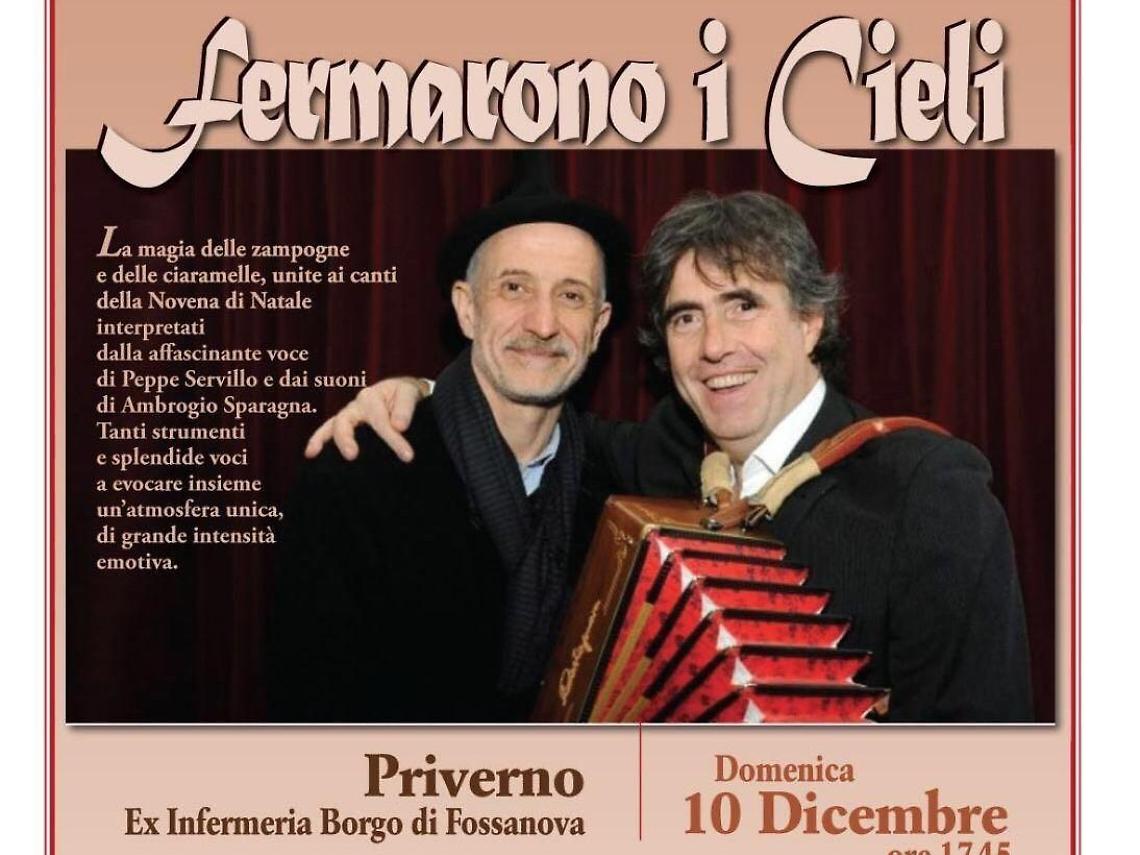 Ambrogio Sparagna e Peppe Servillo  in concerto con... la zampogna