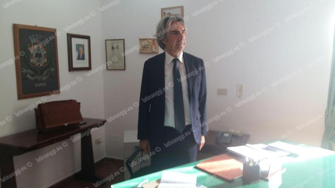 Maurizio Valiante si presenta: l'insediamento del Commissario di Formia