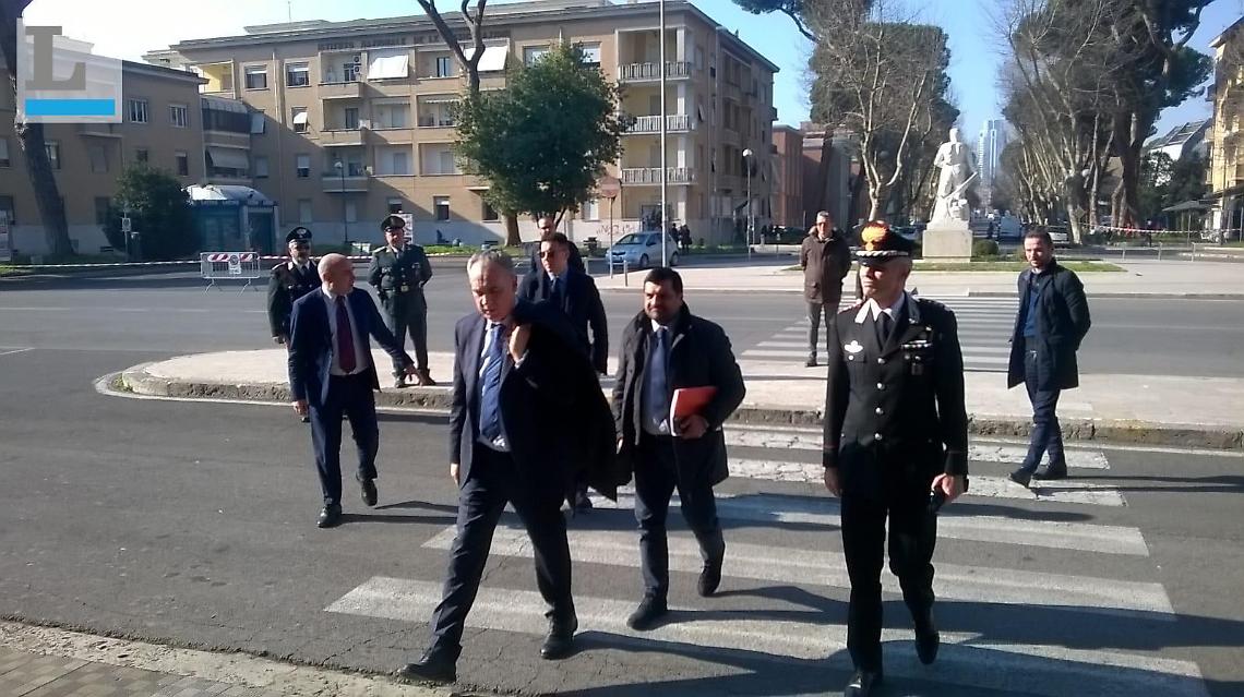 La commissione del Csm guidata da Legnini in audizione al tribunale