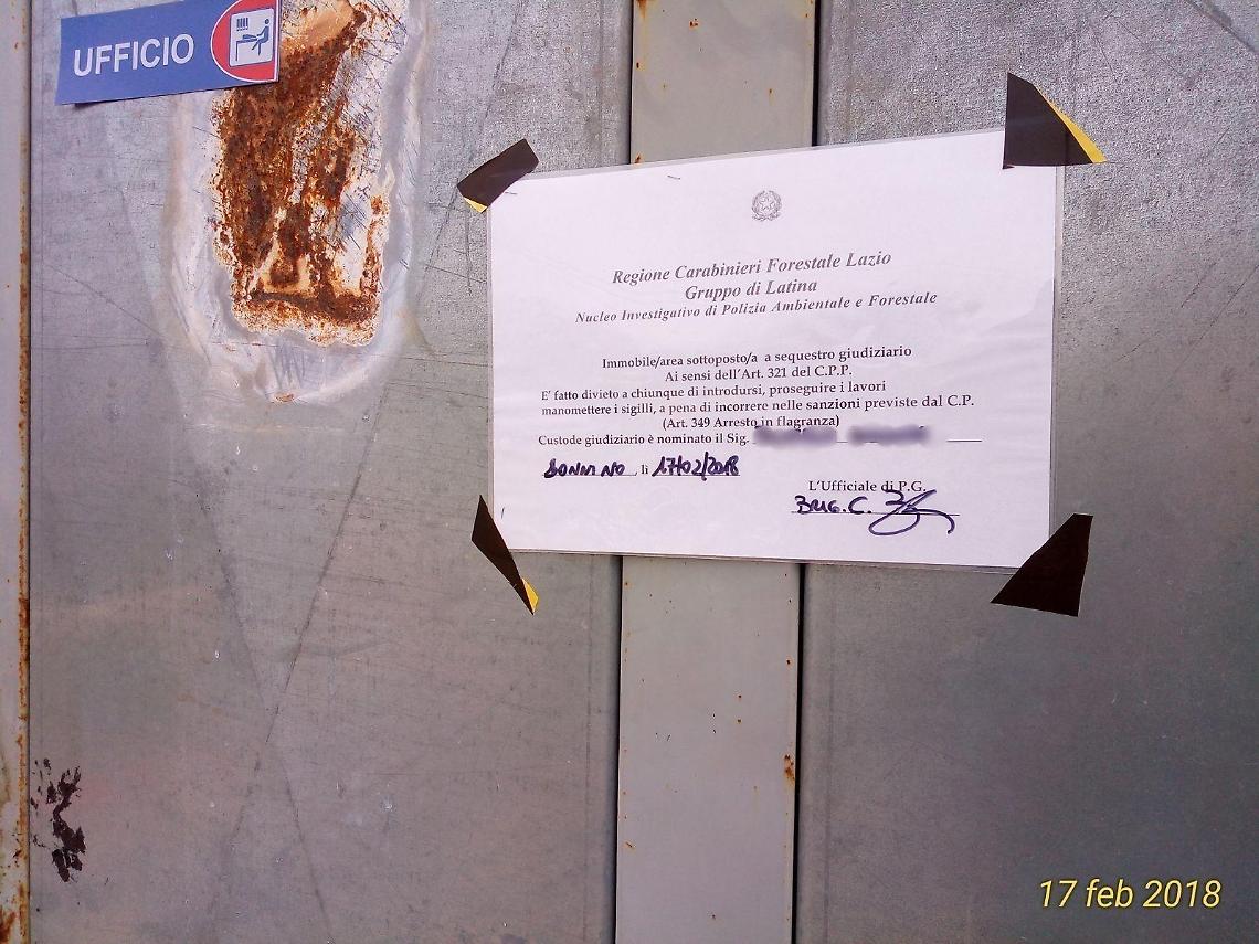 Sigilli all'Igeco: il complesso sequestrato per odori e miasmi