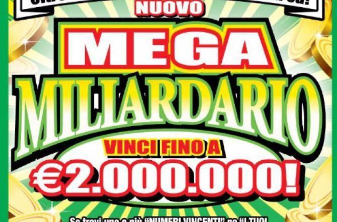 Maxi vincita ad Aprilia, gratta e vince 2 milioni di euro