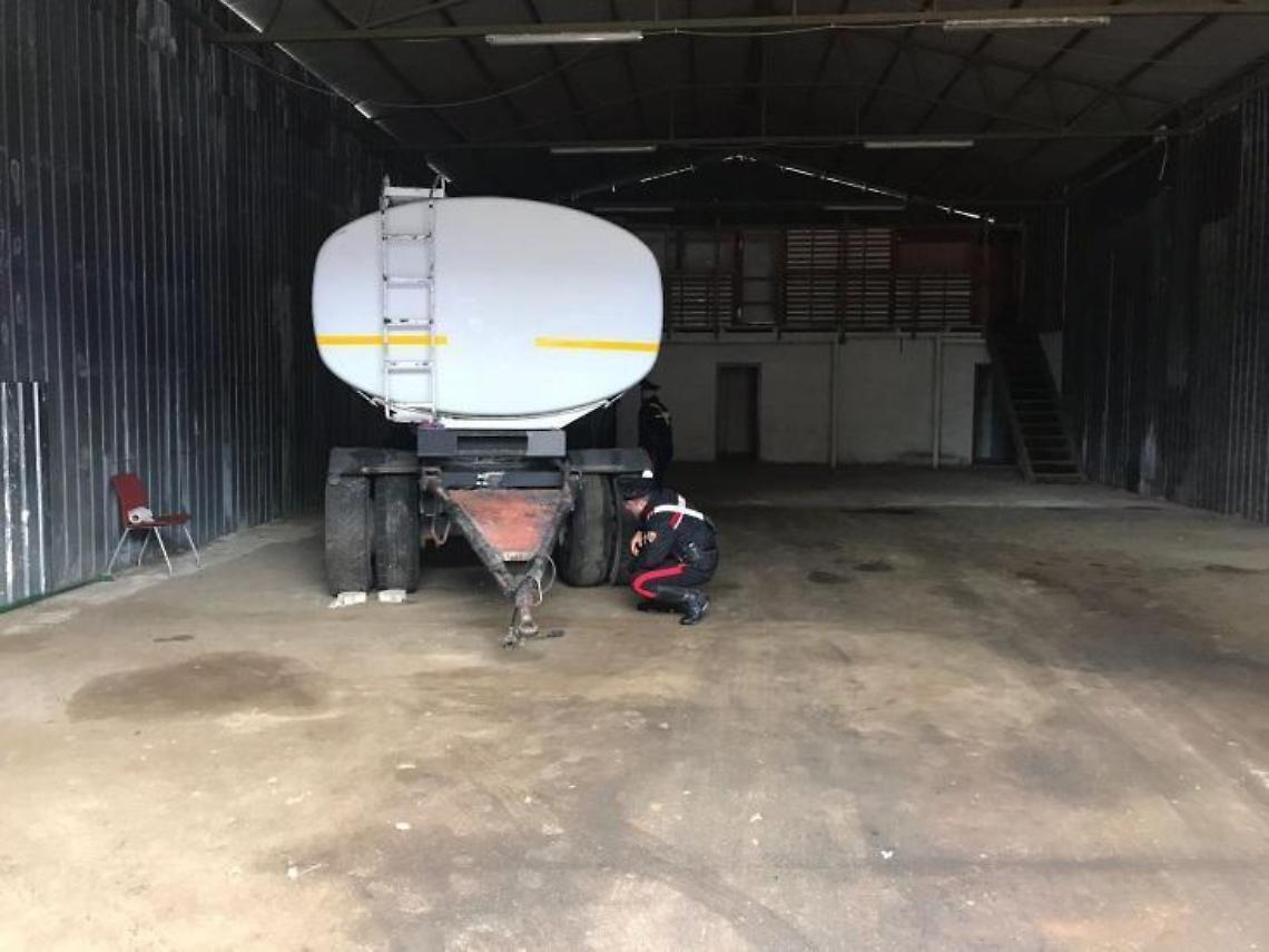 Ritrovato dai carabinieri il carburante rubato alla rete Eni