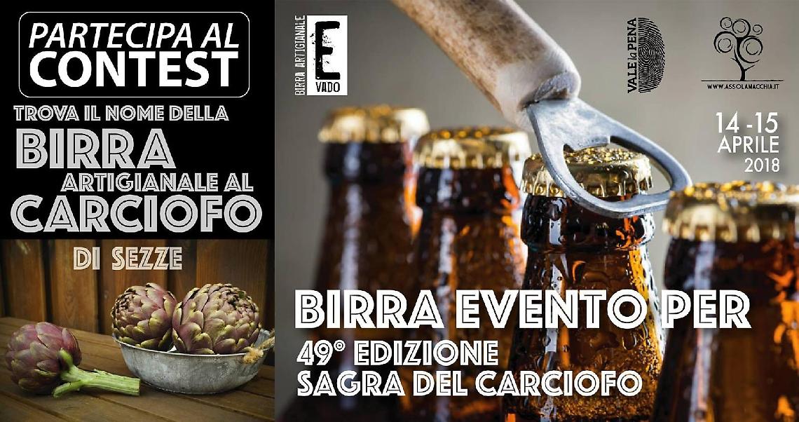 Nasce la birra al carciofo di Sezze, l'idea di un'associazione