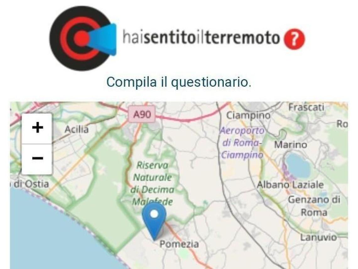Terremoto a Pomezia: scossa sismica registrata vicino Roma