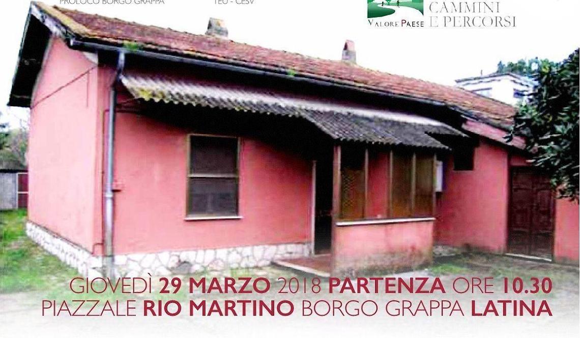 L'Agenzia del Demanio consegna alla Pro Loco la casa cantoniera di Borgo Grappa