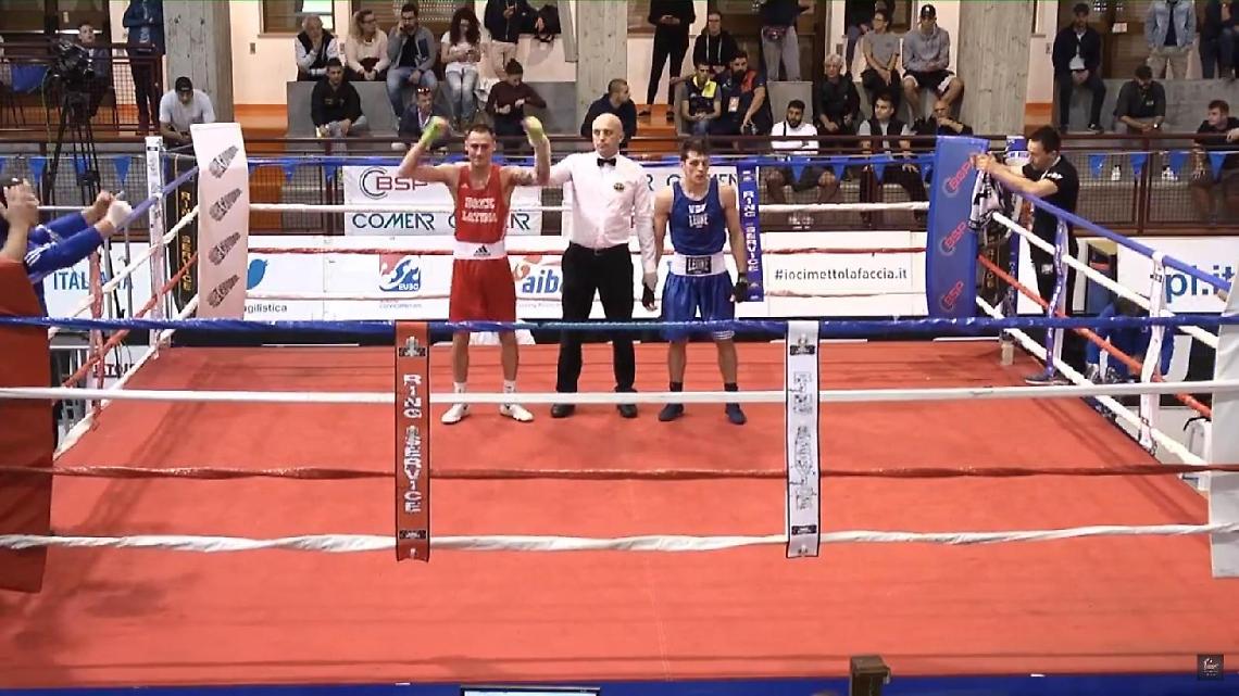 Massimiliano Capoccia della Boxe Latina in finale ai campionati nazionali
