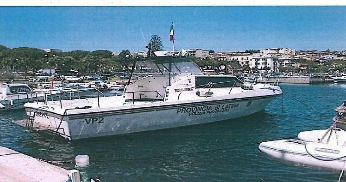La Provincia mette all'asta le  due barche di sua proprietà