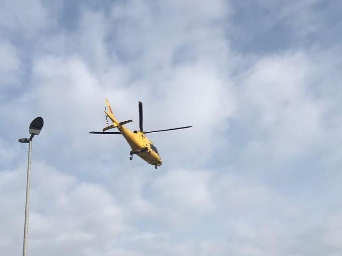 Incidente sulla strada del Vallone, un centauro finisce in ospedale