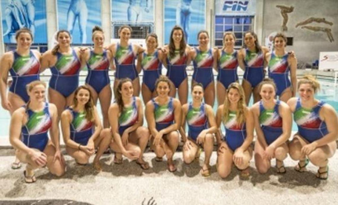 La Nazionale femminile di pallanuoto