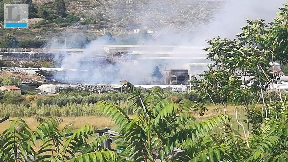 Serre a fuoco in località Casalarga