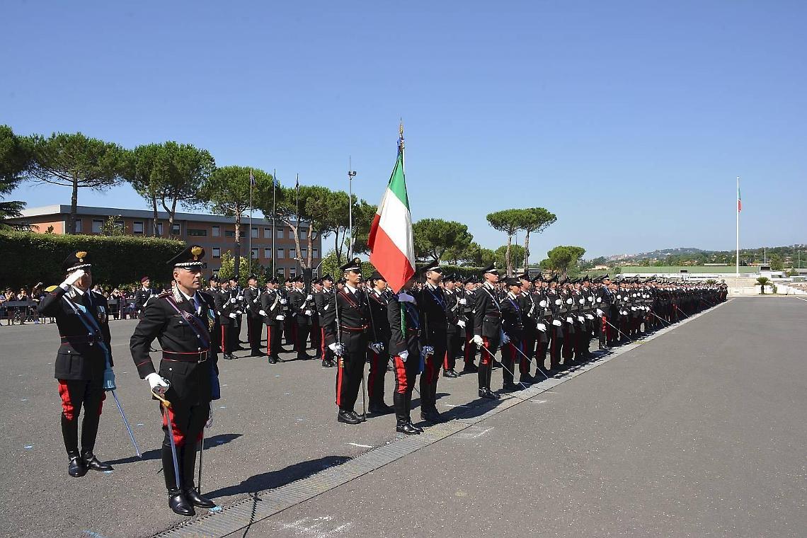 I nuovi marescialli dell'Arma dei carabinieri hanno giurato a Velletri