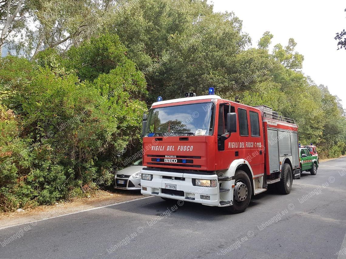 Estate 2018, i vigili del fuoco tornano a Sonnino col loro presidio