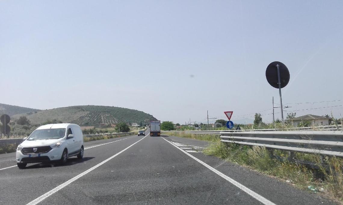 Slitta la riapertura prevista per domani della superstrada Frosinone-mare