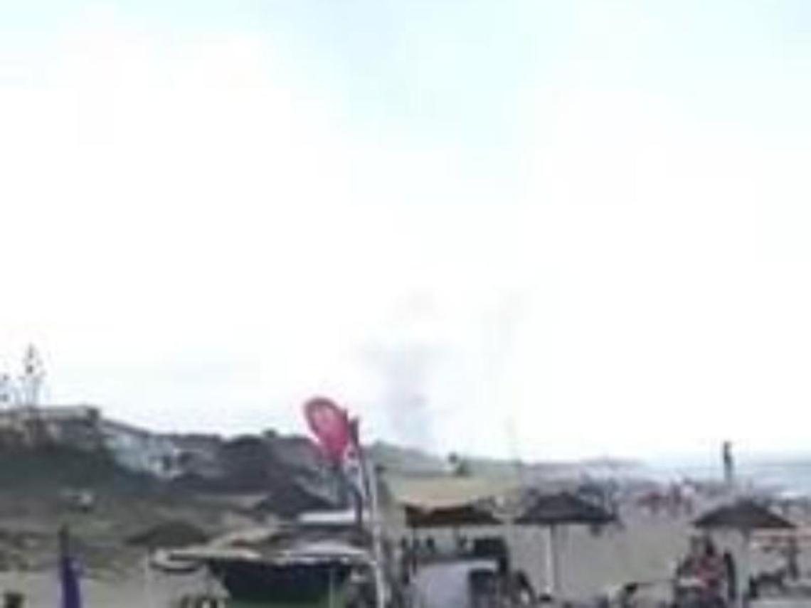 Pomezia, paura sulla spiaggia di Torvajanica per una tromba d'aria