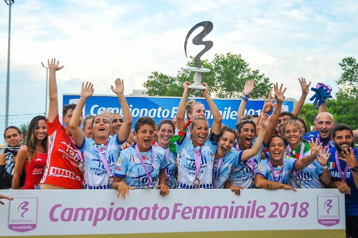 Lady Terracina nella storia con il quarto scudetto consecutivo