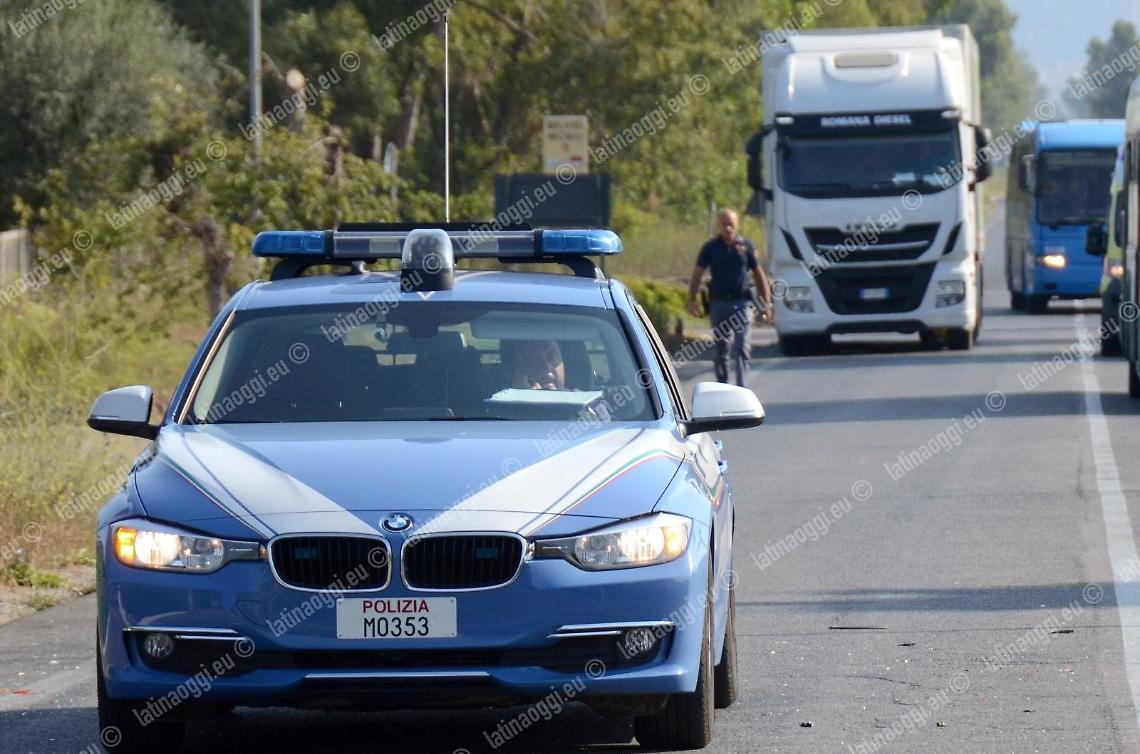 Tamponamento a catena. Traffico deviato sulla Pontina