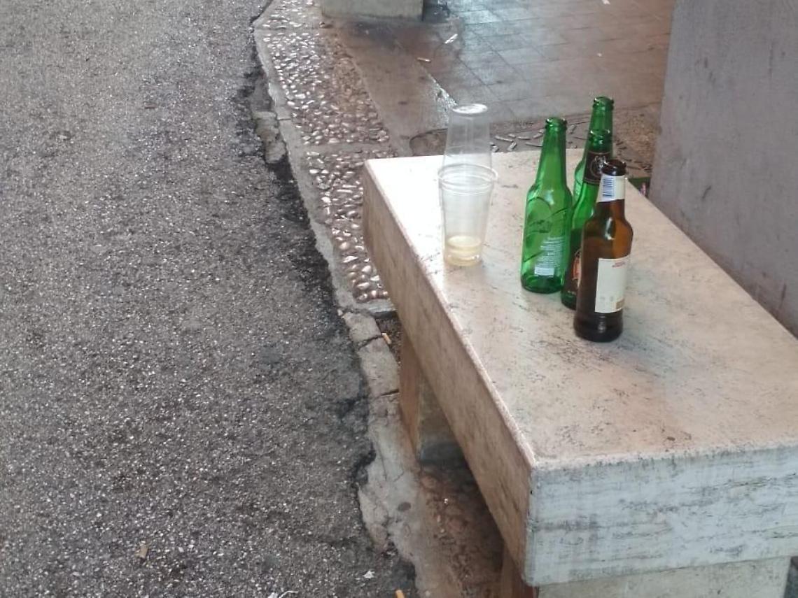 Sezze, degrado dopo la movida: l'appello dei residenti del centro storico