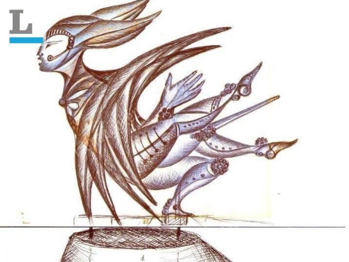 Terracina. Monumento al pilota, parla l'artista Basile: «Ecco la mia opera»
