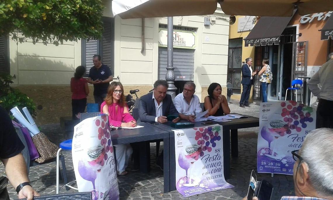 Velletri è pronta: domani inizia la Festa dell'Uva e dei Vini