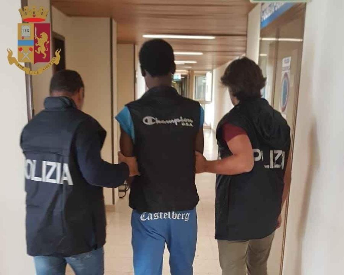 Desirèe Mariottini, Yusif Salia preso in una baraccopoli di immigrati irregolari