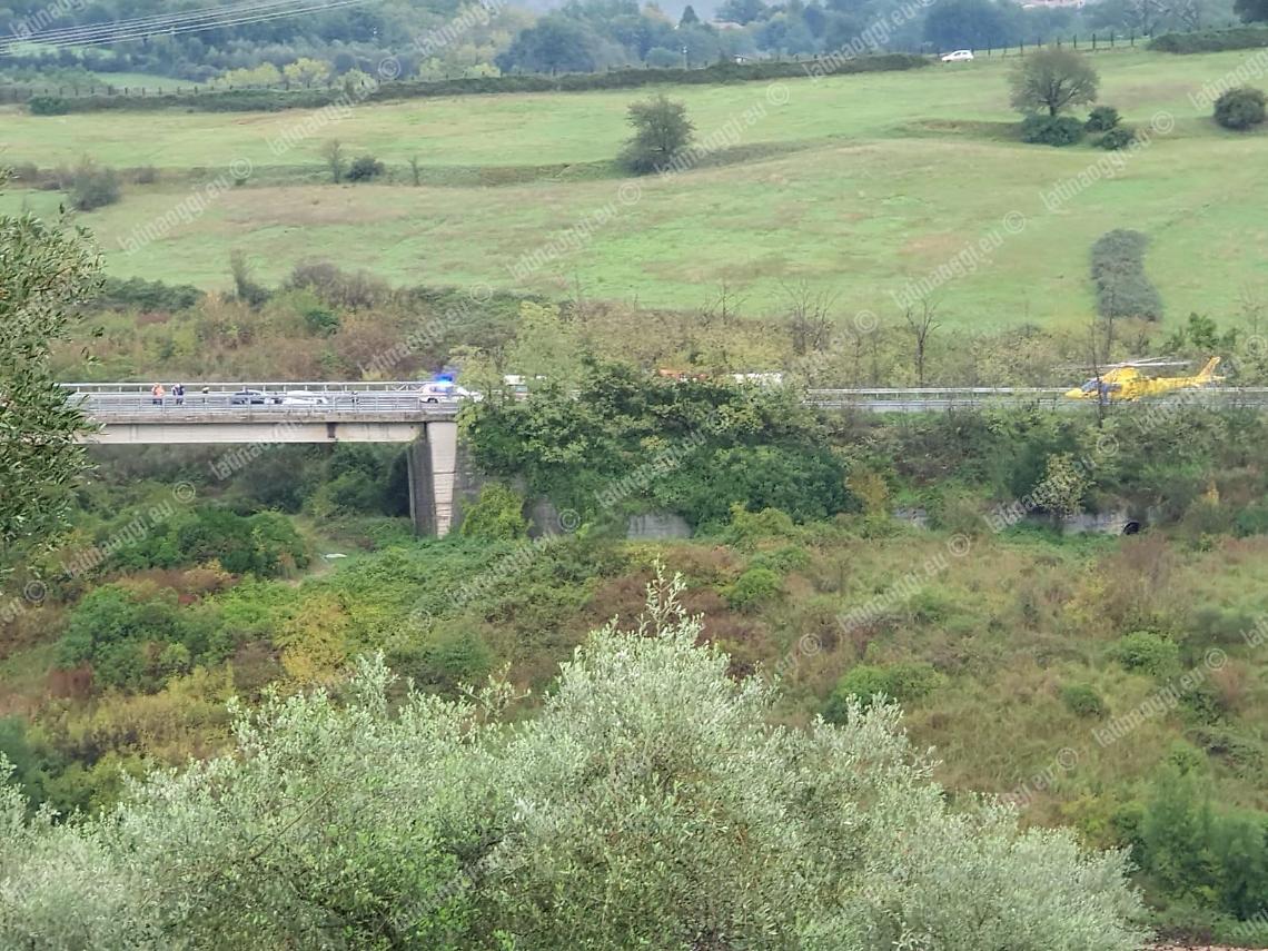 Incidente sulla via dei Monti Lepini a Prossedi, c'&egrave; un ferito grave