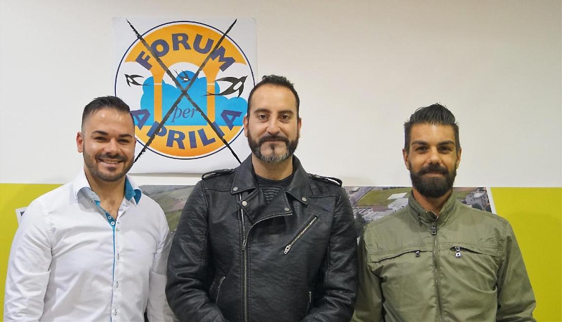 Simone Aversano, Marco Sacchetti e Nicola Stornello