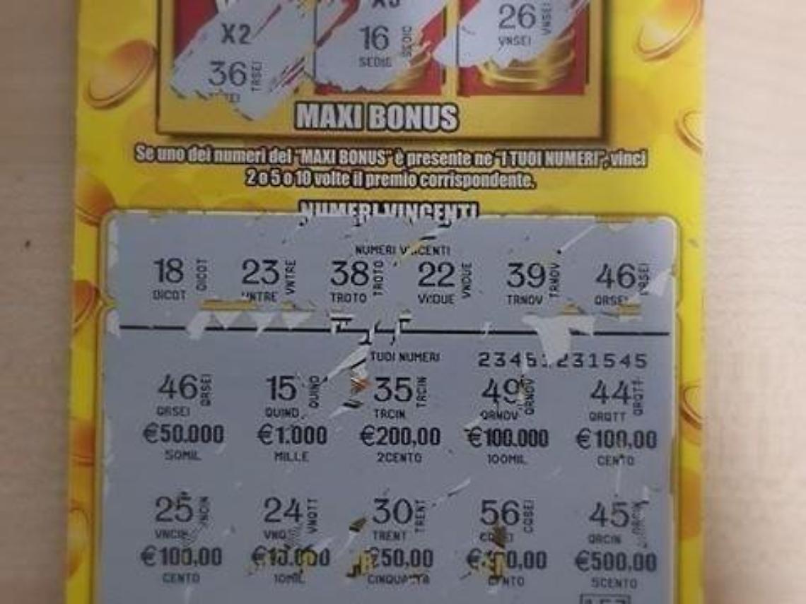 La dea Bendata fa tappa a Latina: Gratta e Vinci da 50mila euro