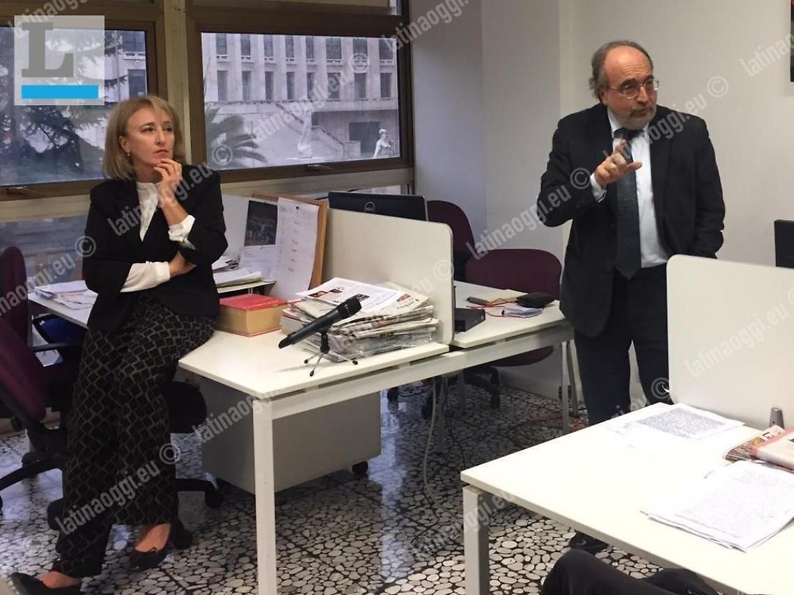 Intercettazioni con minacce alla collega Di Mambro, la visita della Fnsi