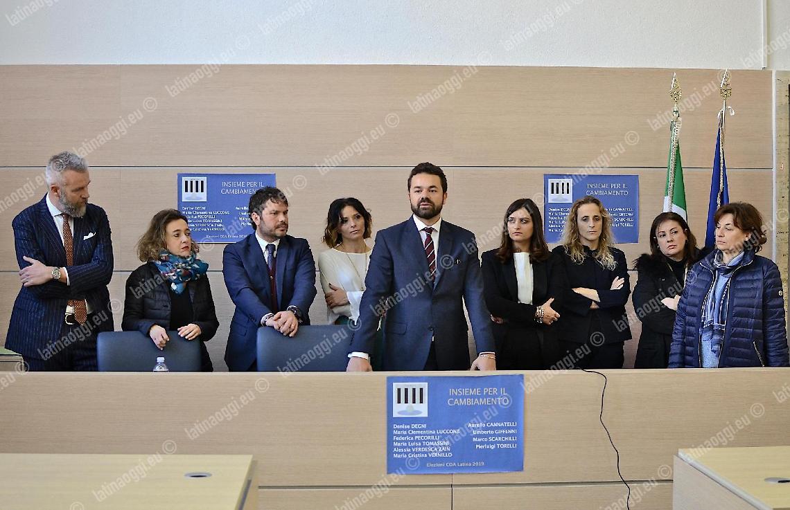 Latina, avvocati al voto. Ecco la lista Insieme per il cambiamento