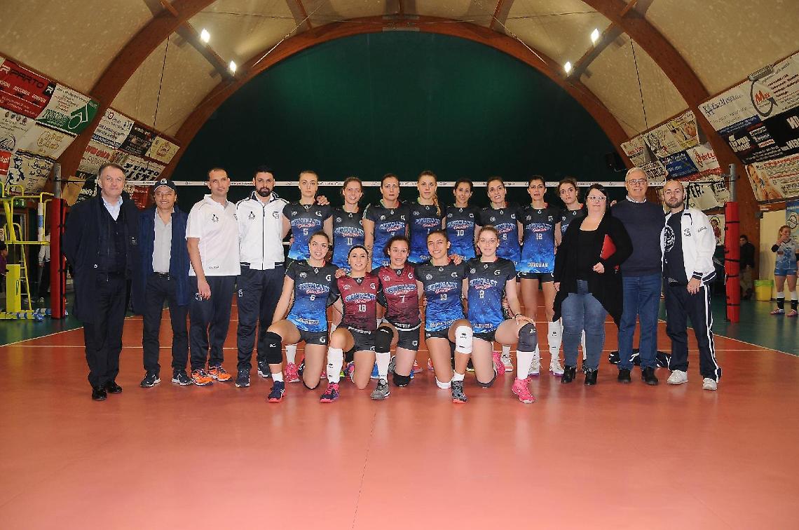La GioVolley Aprilia vince a Palmi e chiude l'andata davanti a tutti