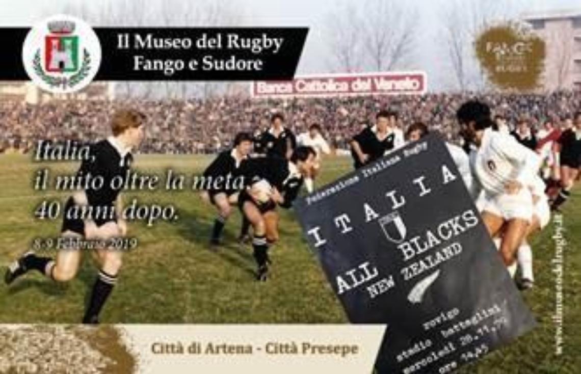 Ad Artena gli Azzurri della prima, storica, Italia-All Blacks del '79
