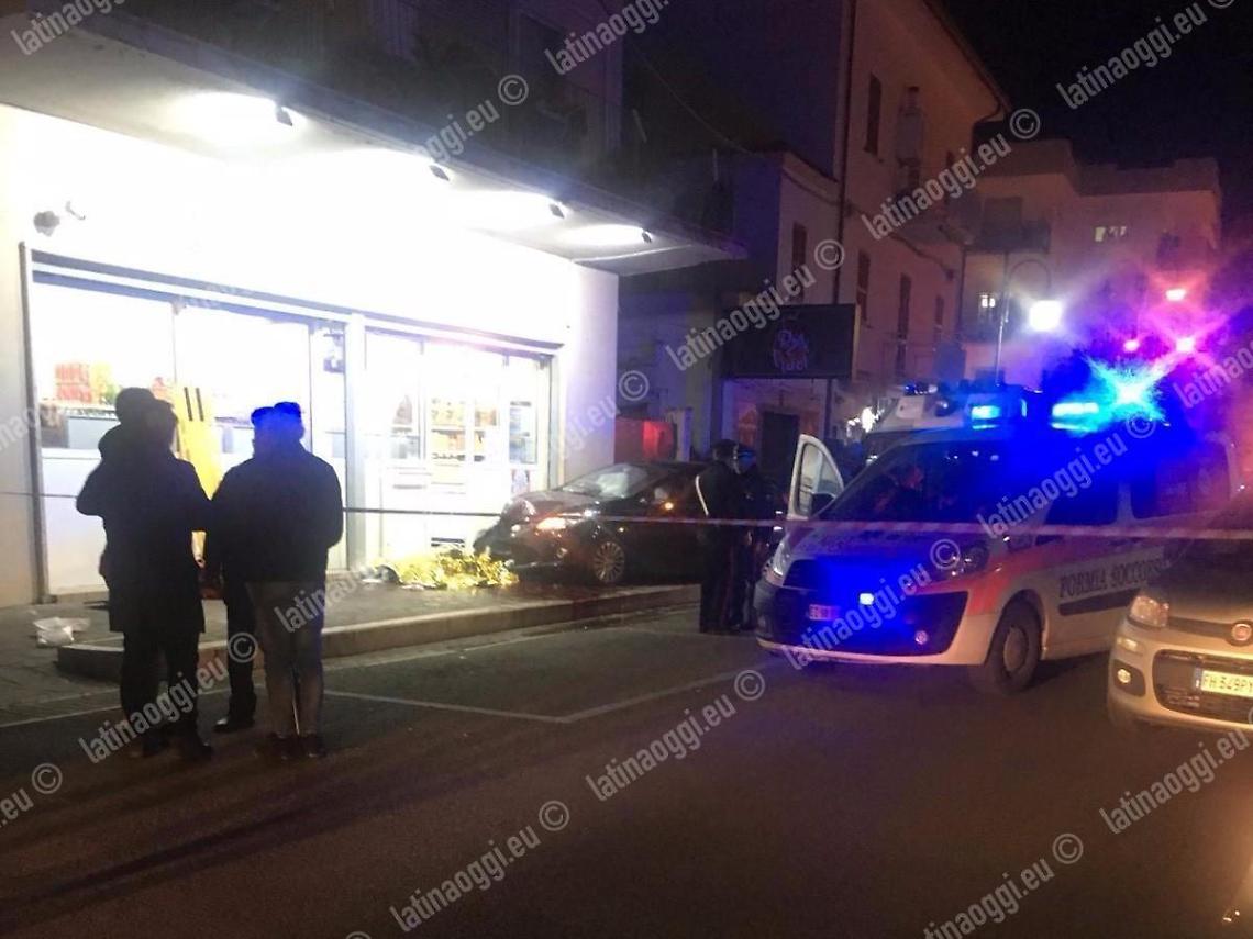 Investito e ucciso con l'auto a Minturno, tutto ripreso dalla telecamera