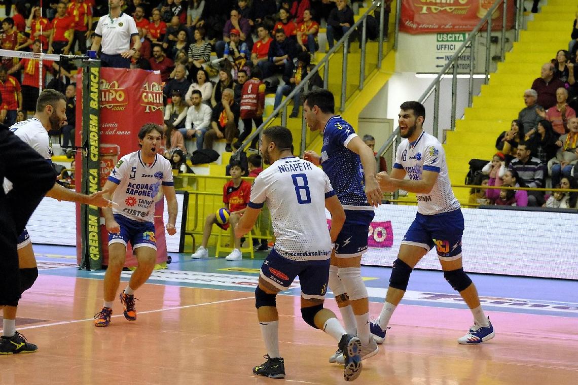 Vittoria salvezza per la Top Volley Latina a Vibo Valentia