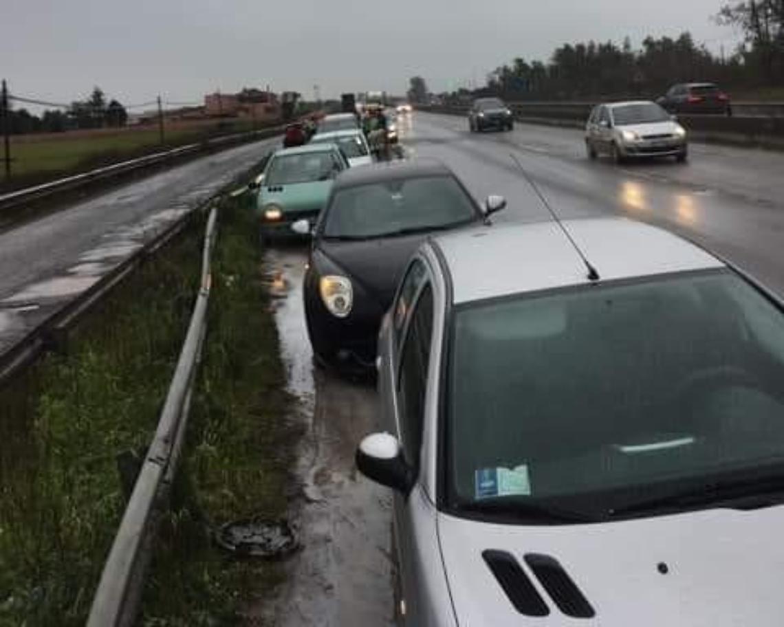 Cantieri mobili per le buche, rallentamenti sulla Pontina