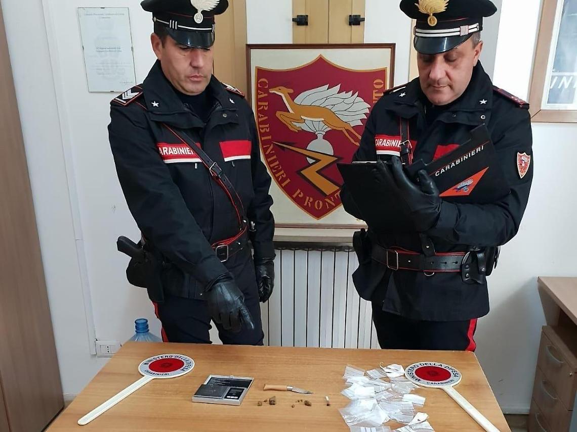 Latina, spaccio di hascisc: raffica di denunce dei carabinieri