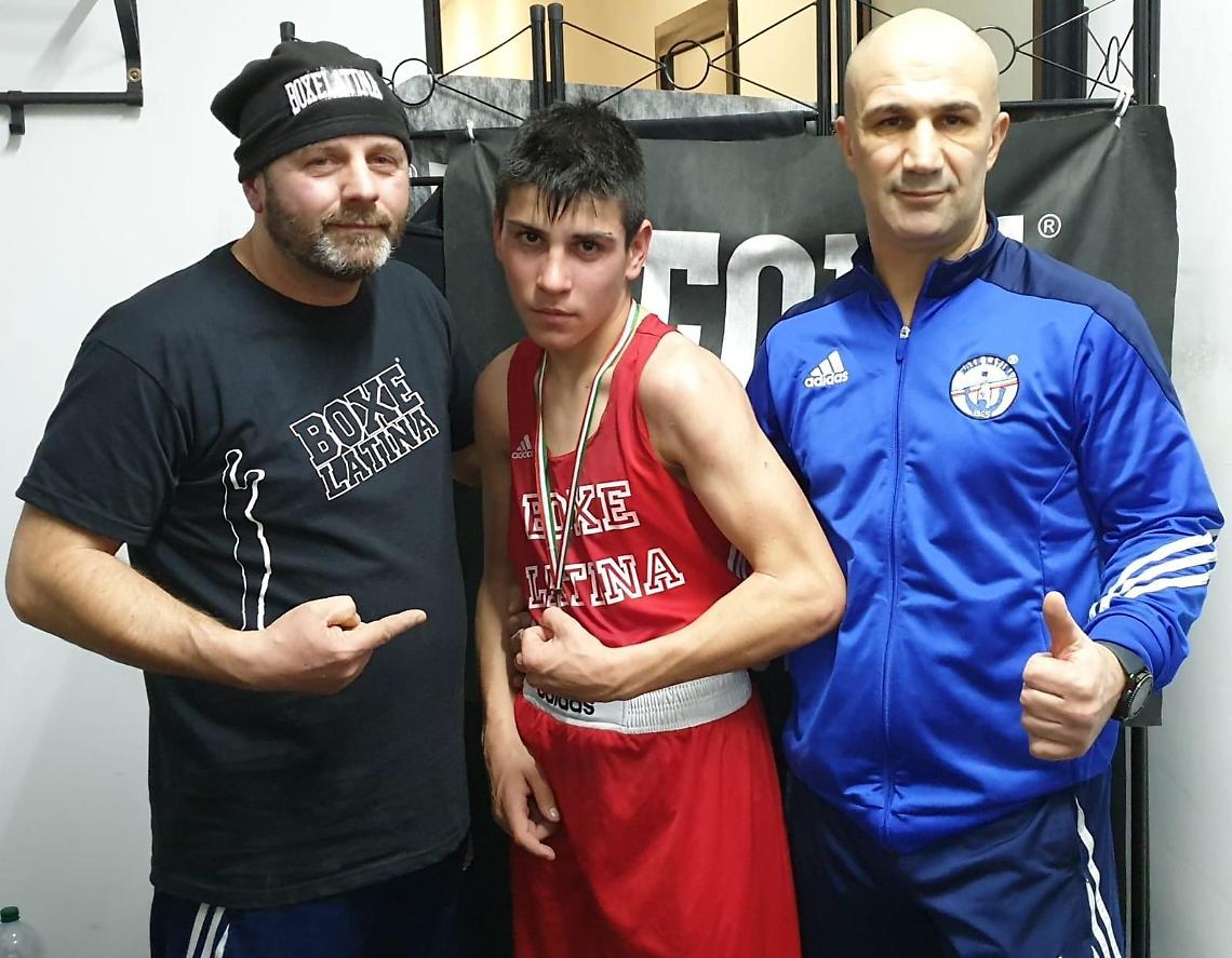 La grande rivincita del giovane pugile pontino, Loris Leone