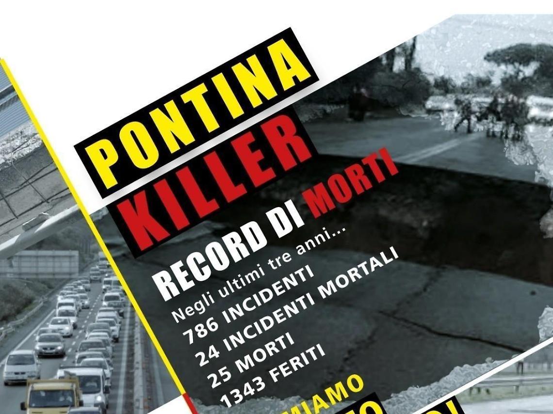 Strage sulla Pontina, la campagna di sensibilizzazione dell'Ugl