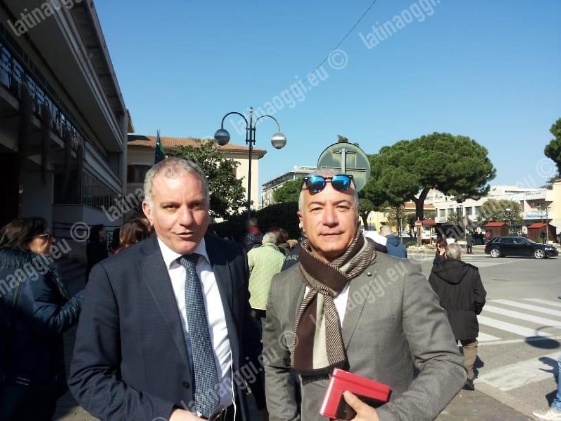 Medici e La Pegna dopo l'incontro