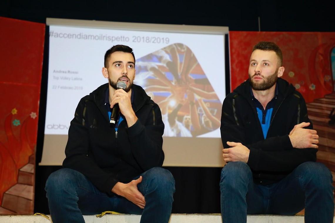Top Volley-Abbvie, contro il Cyberbullismo alla "Giuseppe Giuliano"