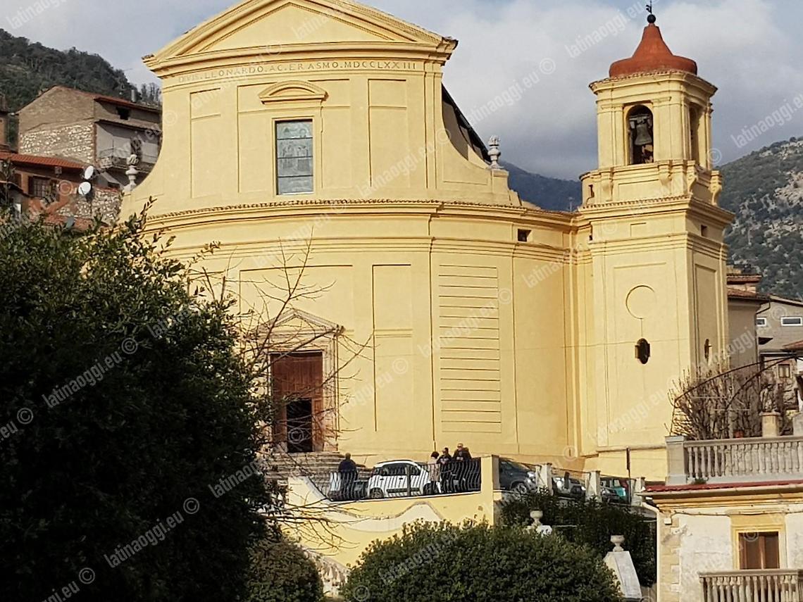 Maltempo, chiusa la chiesa di Sant'Erasmo per le tegole pericolanti
