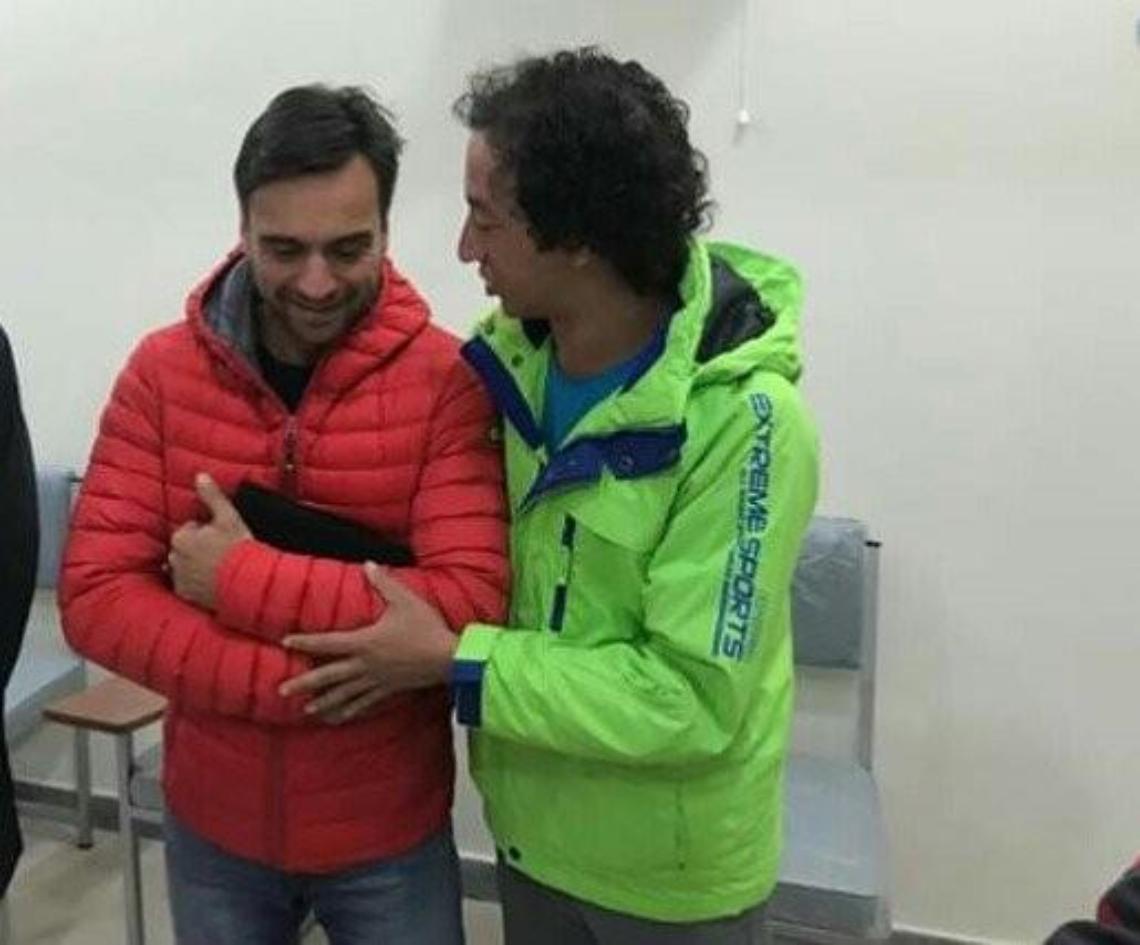 Karim Shah Nizari con Daniele Nardi