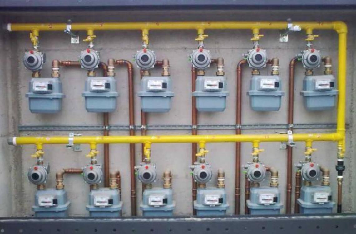 Contatore del gas manomesso in casa, denunciato