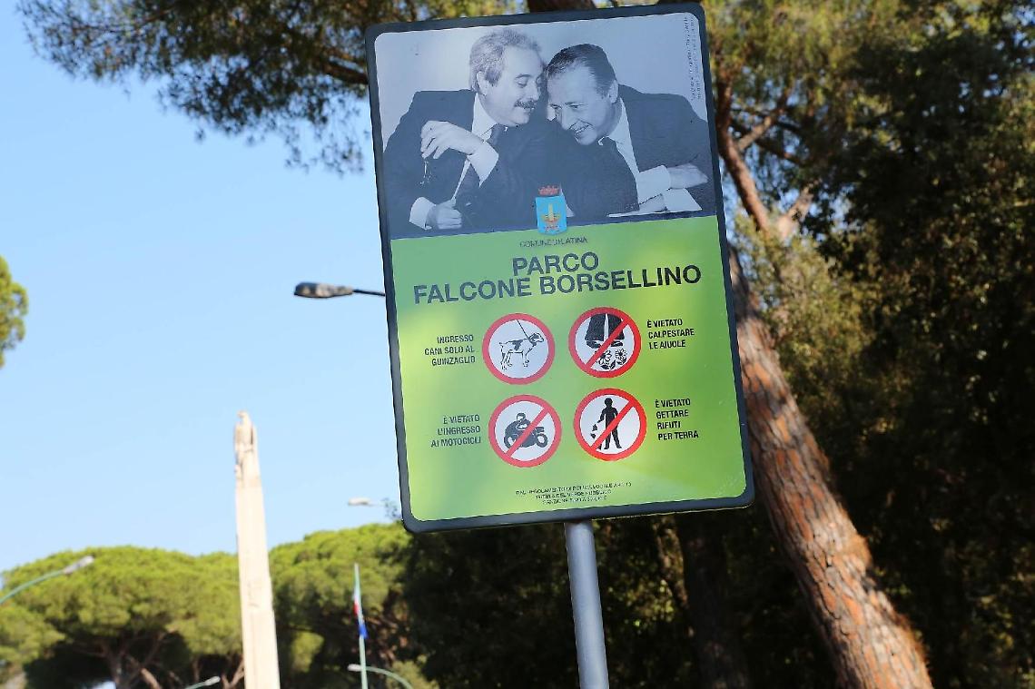 Giornata in ricordo delle vittime di mafia al parco Falcone e Borsellino