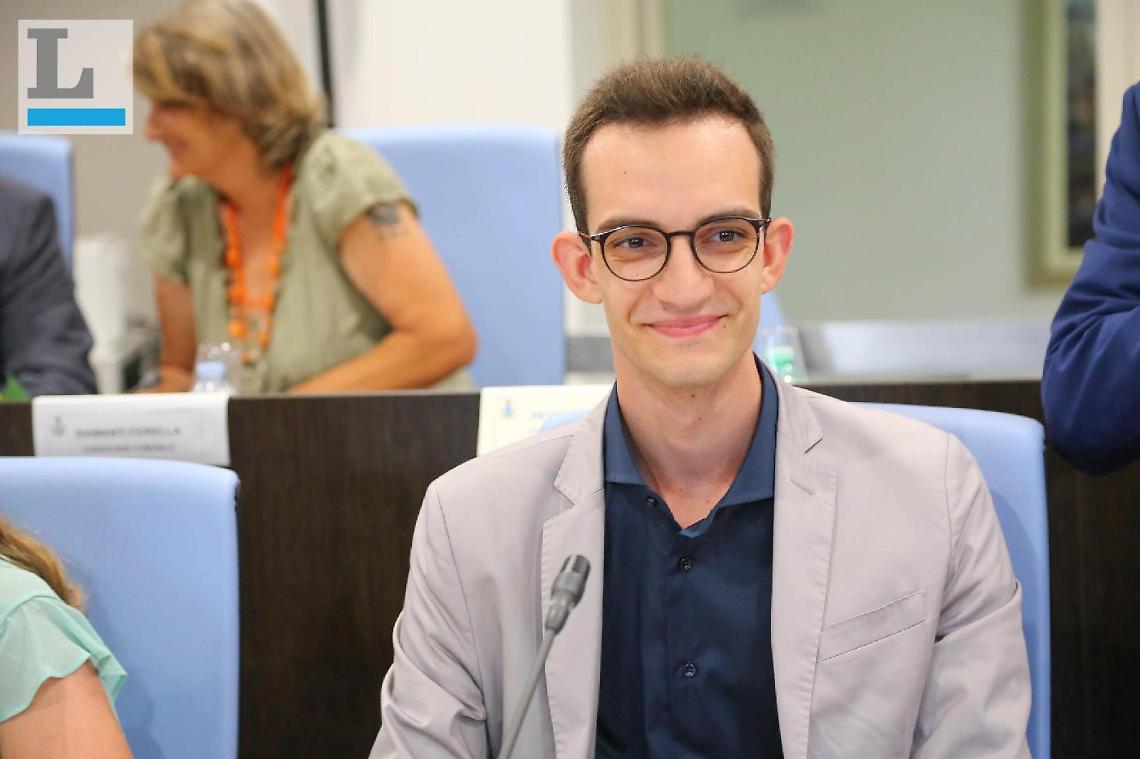 Il consigliere Davide Zingaretti