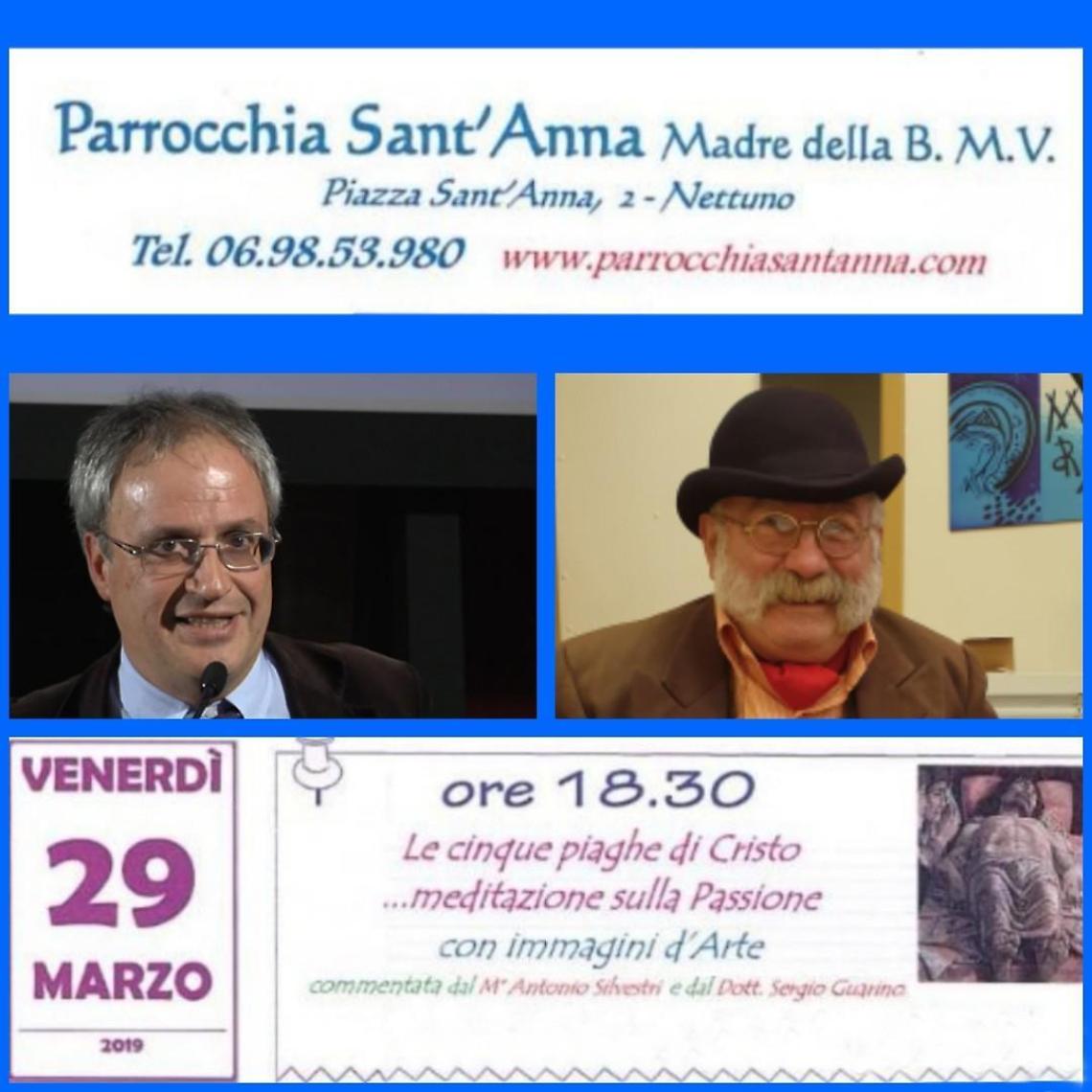 Nettuno, &laquo;Le Cinque Piaghe di Cristo nell'Arte&raquo;: oggi l'incontro a Sant'Anna