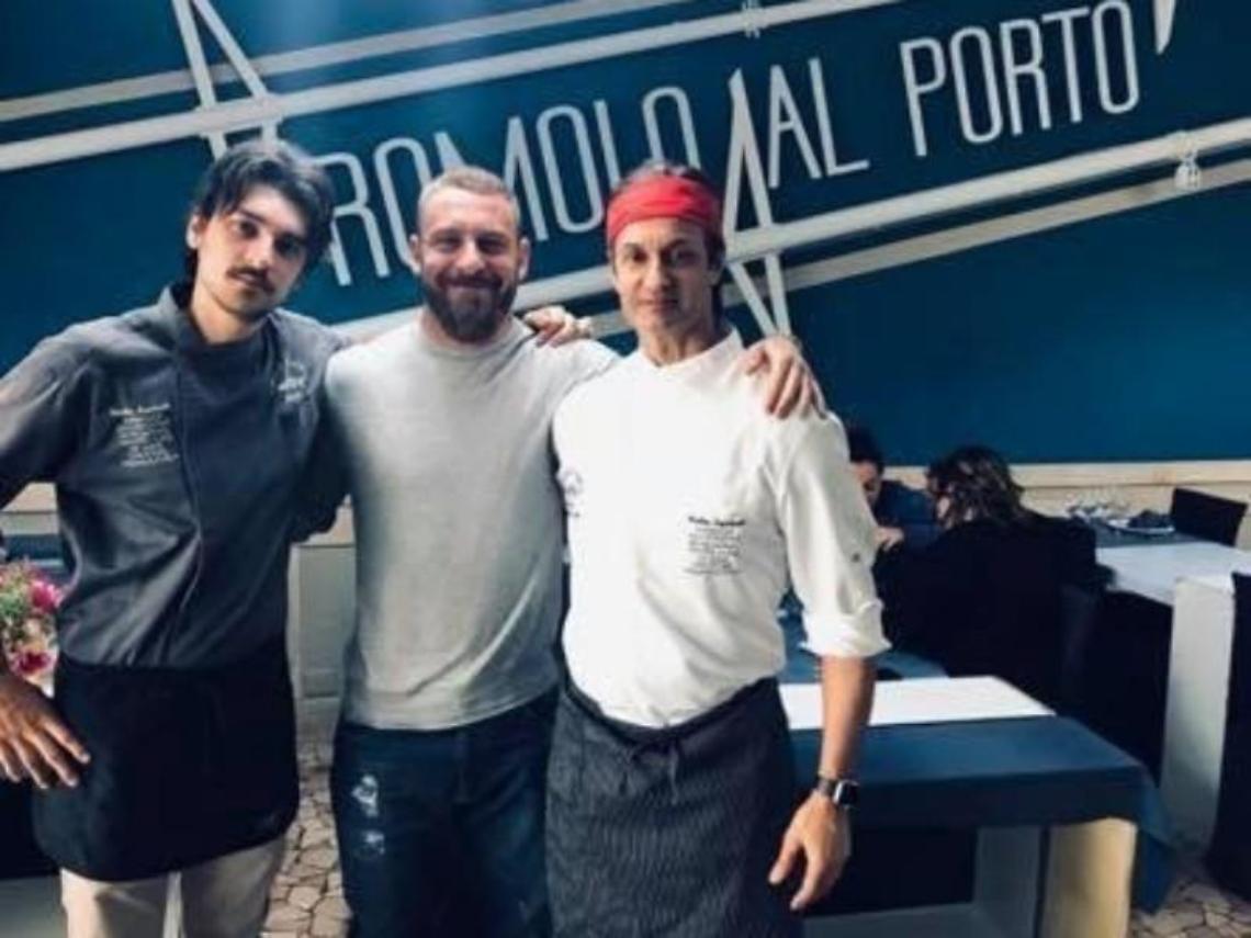 Non solo Totti: anche Daniele De Rossi sceglie Anzio per un pranzo e il relax