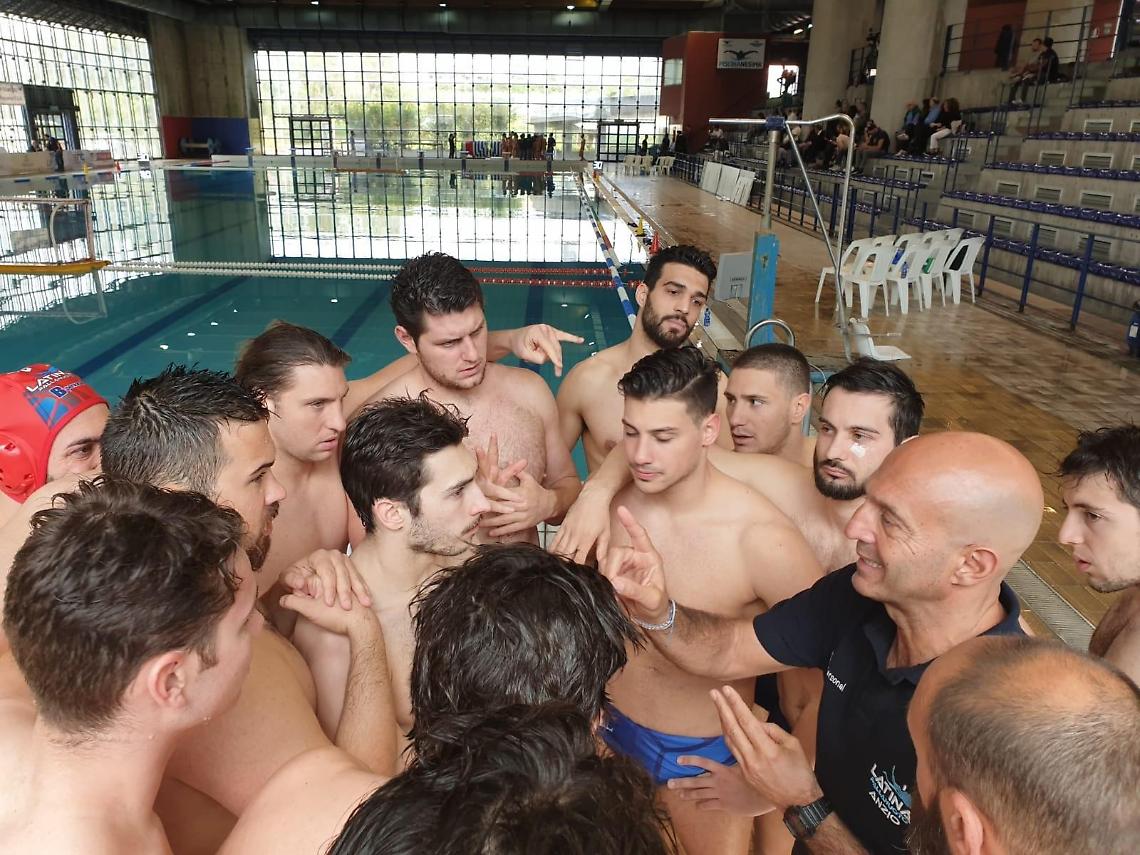 Tutto facile per la Latina Pallanuoto contro i Muri Antichi Catania