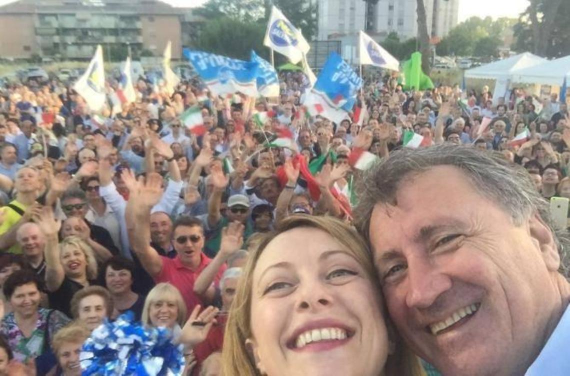 L'Italia cambia l'Europa, Giorgia Meloni a Latina