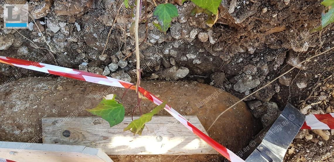 La bomba ritrovata a Rio Fresco sarà fatta brillare il 5 maggio