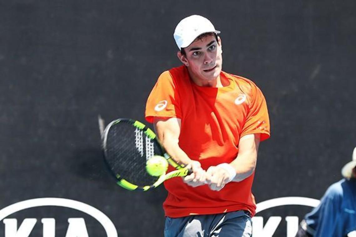 Giulio Zeppieri sfiora l'impresa contro l'australiano Kokkinakis